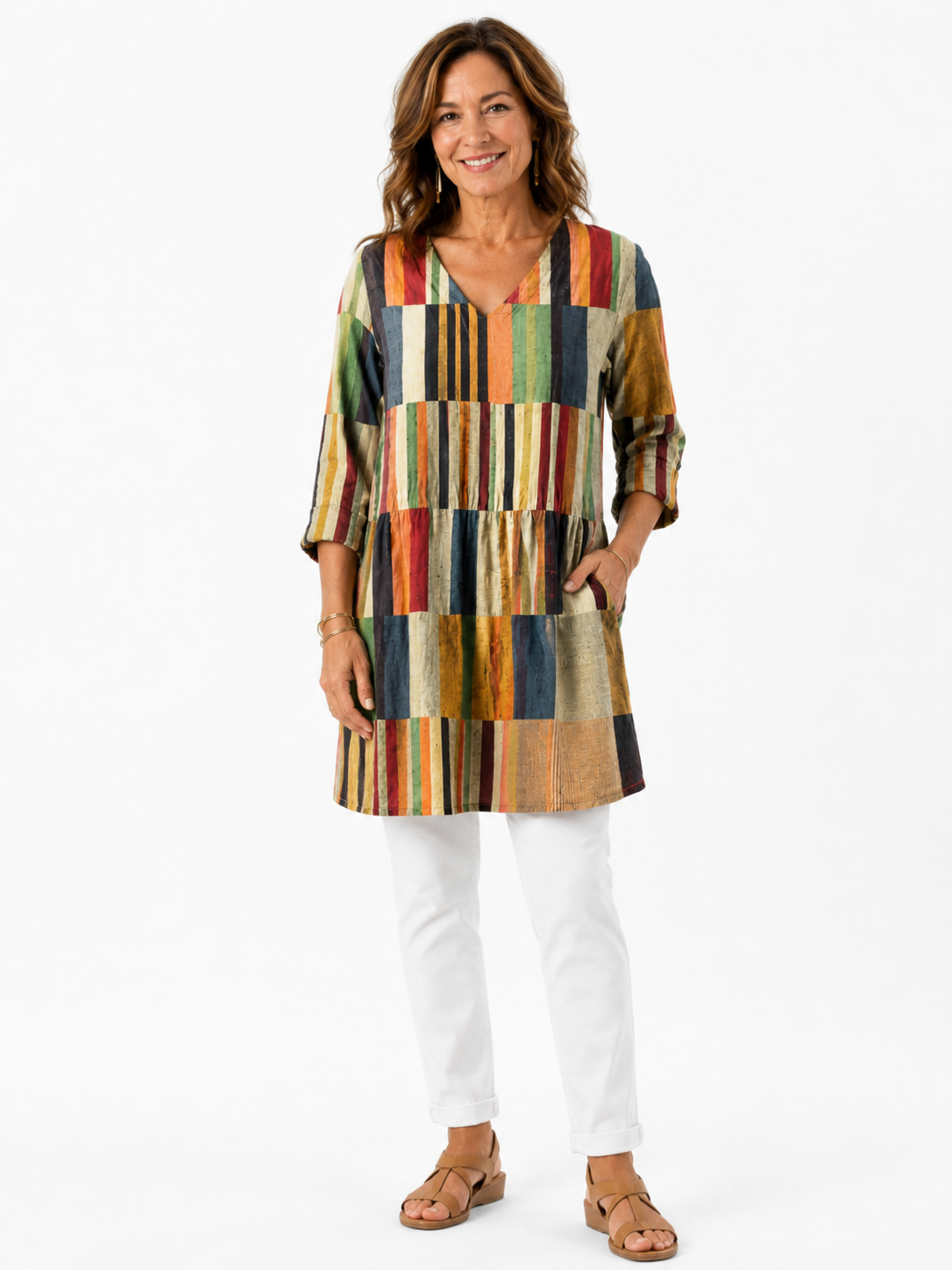 Chloe | Blusa larga con cuello en V