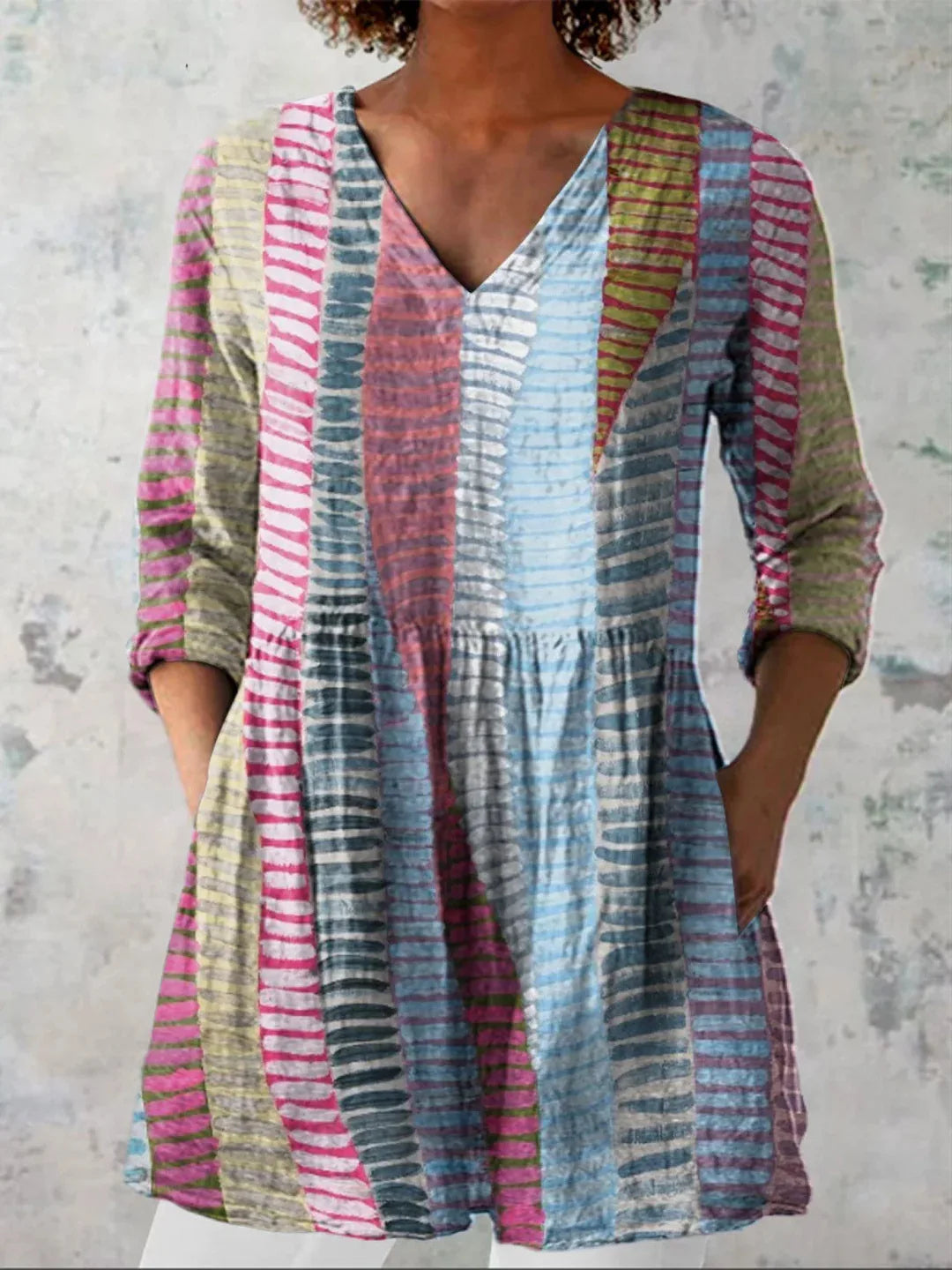 Chloe | Blusa larga con cuello en V